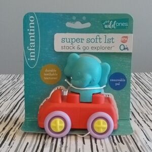 Infantino Elephant Stack & Go Explorer Toy